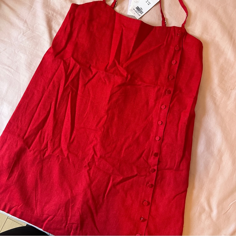 Abercrombie & Fitch Red Mini Dress